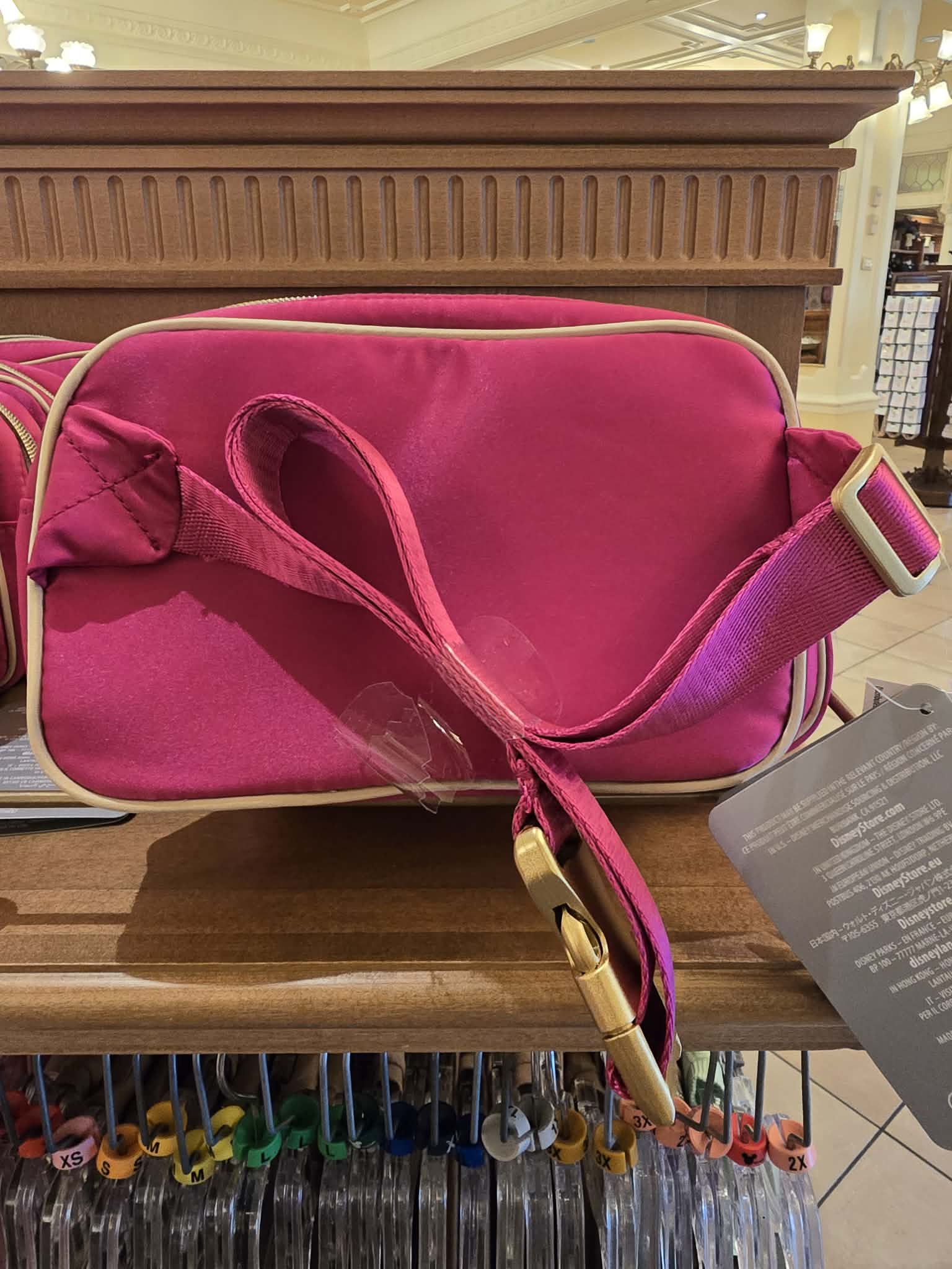 Pink & Gold Cinderella Castle Walt Disney World Fanny Pack