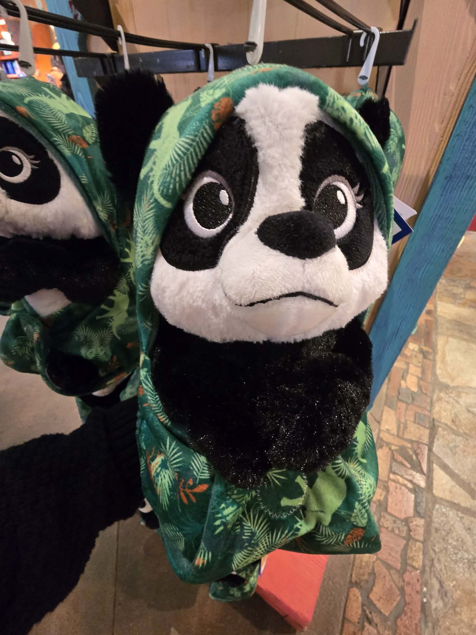 Disney Parks Animal Kingdom Baby Panda Cub Swaddle Blanket