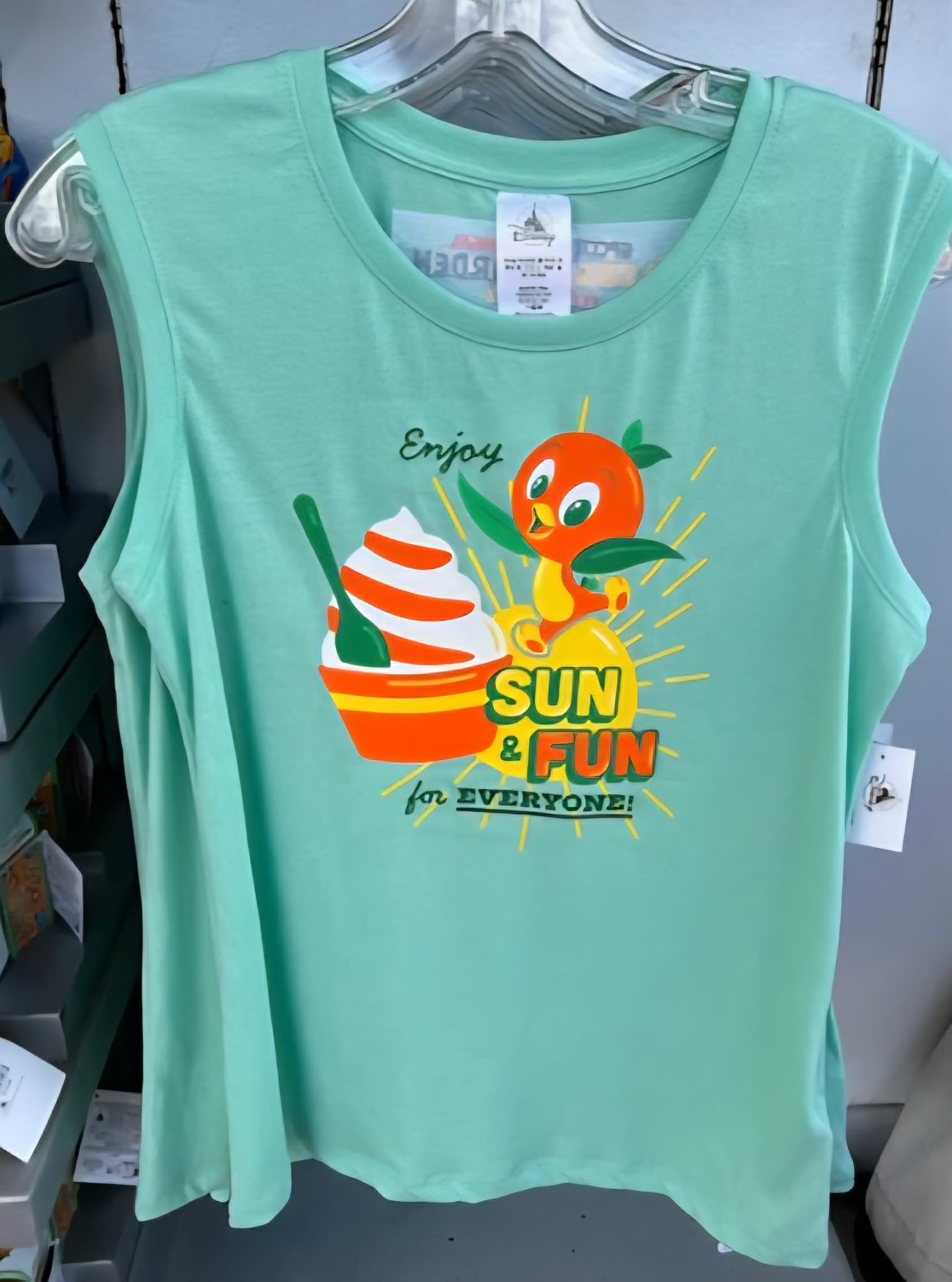 Orange Bird 2026 Epcot Flower & Garden Festival Adult Tank Top