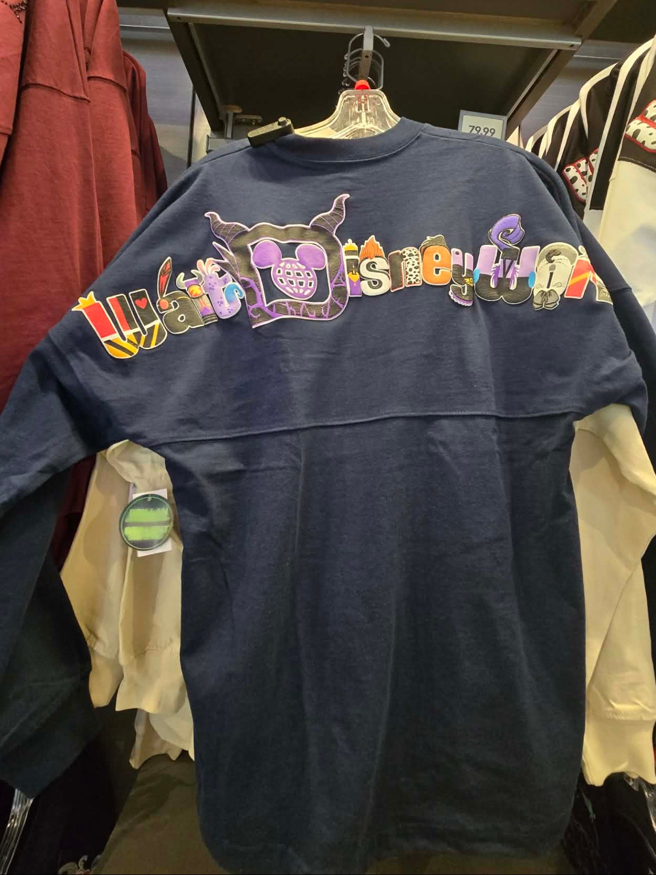Walt Disney World Disney Villains Adult Spirit Jersey
