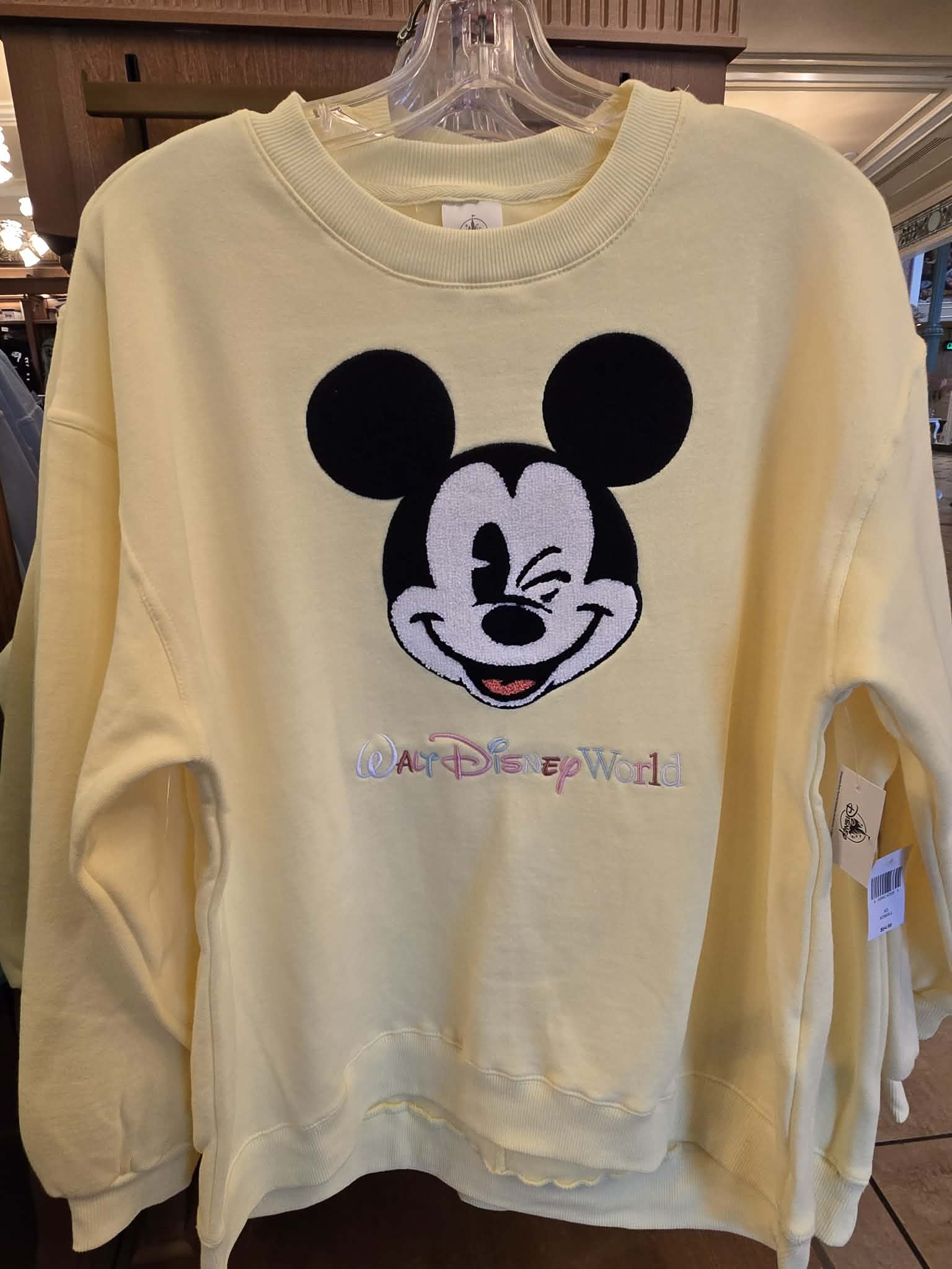 Walt Disney World Mickey Mouse Fleece Adult Sweatshirt