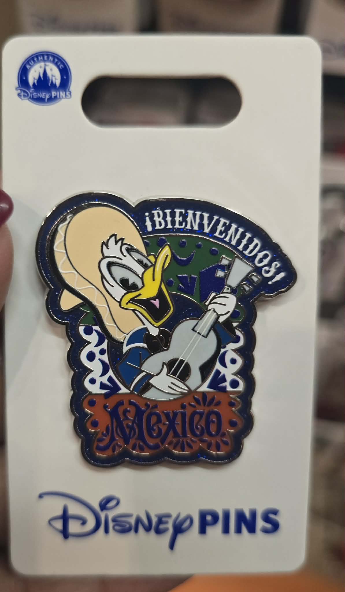 Disney Epcot World Showcase Mexico Donald Duck Pin