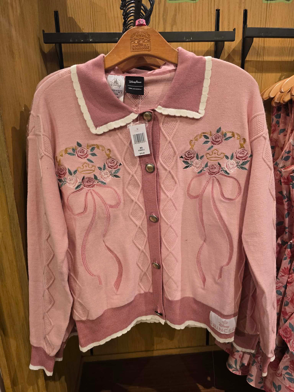 Princess Aurora Embroidered Cardigan