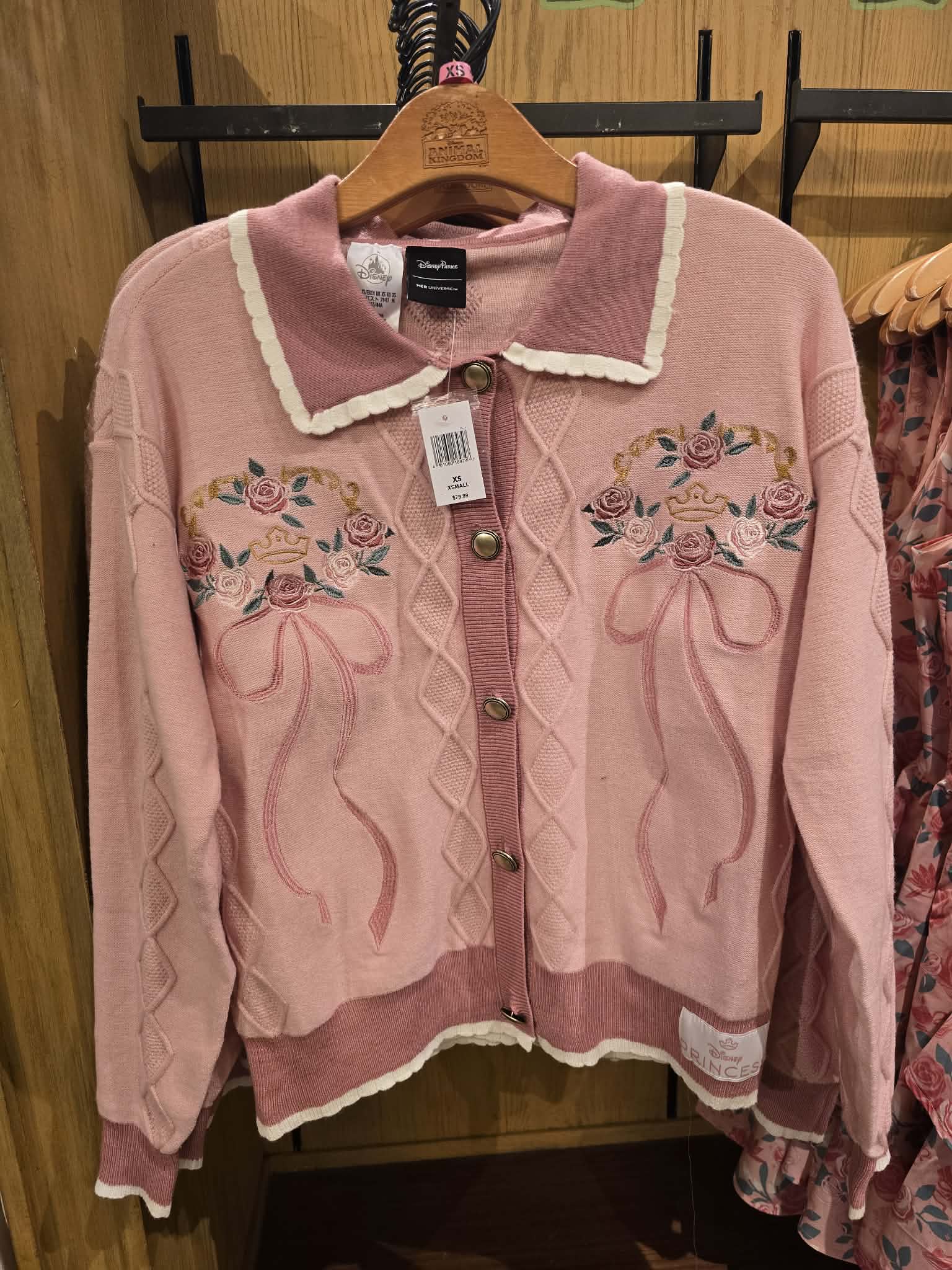 Princess Aurora Embroidered Cardigan