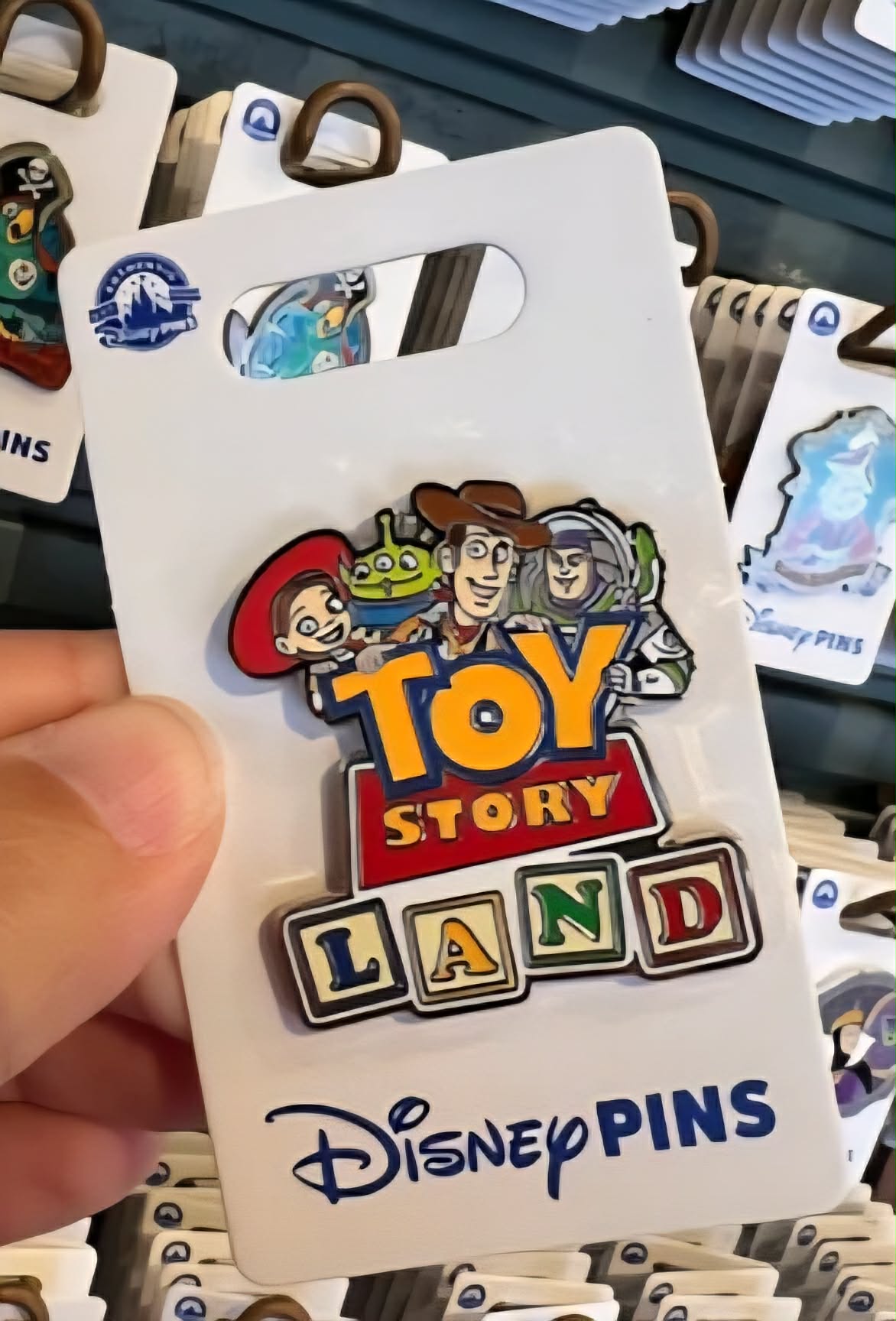 Jessie, Woody & Buzz Lightyear Toy Story Disney Pin
