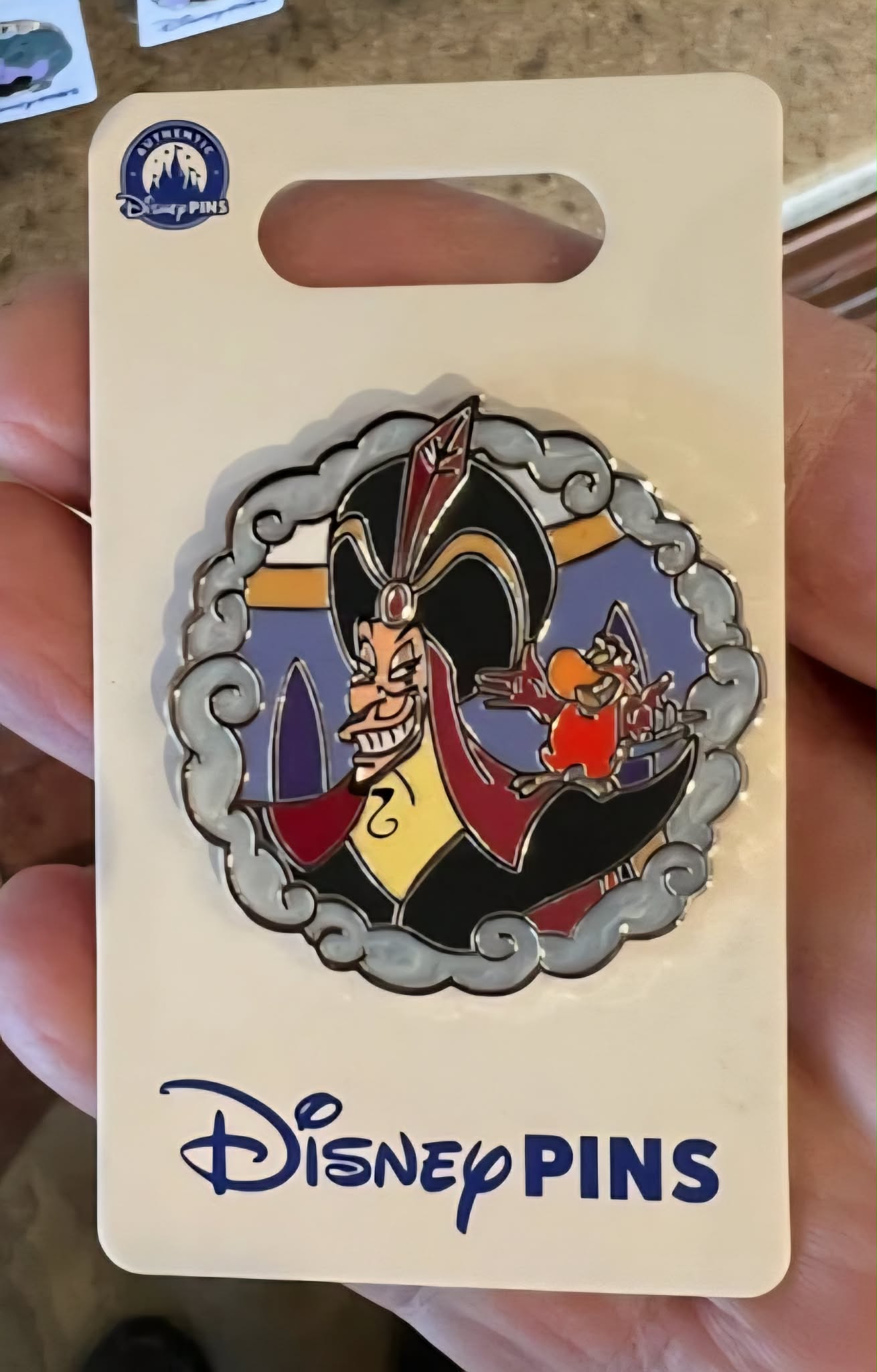 Jafar & Iago Aladdin Disney Pin
