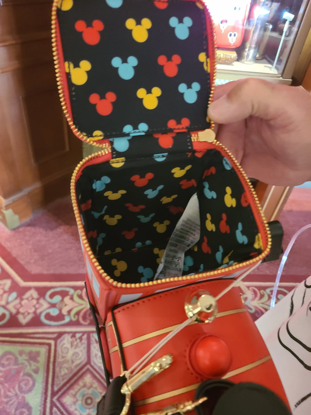 Disney Parks Light Up Railroad Purse