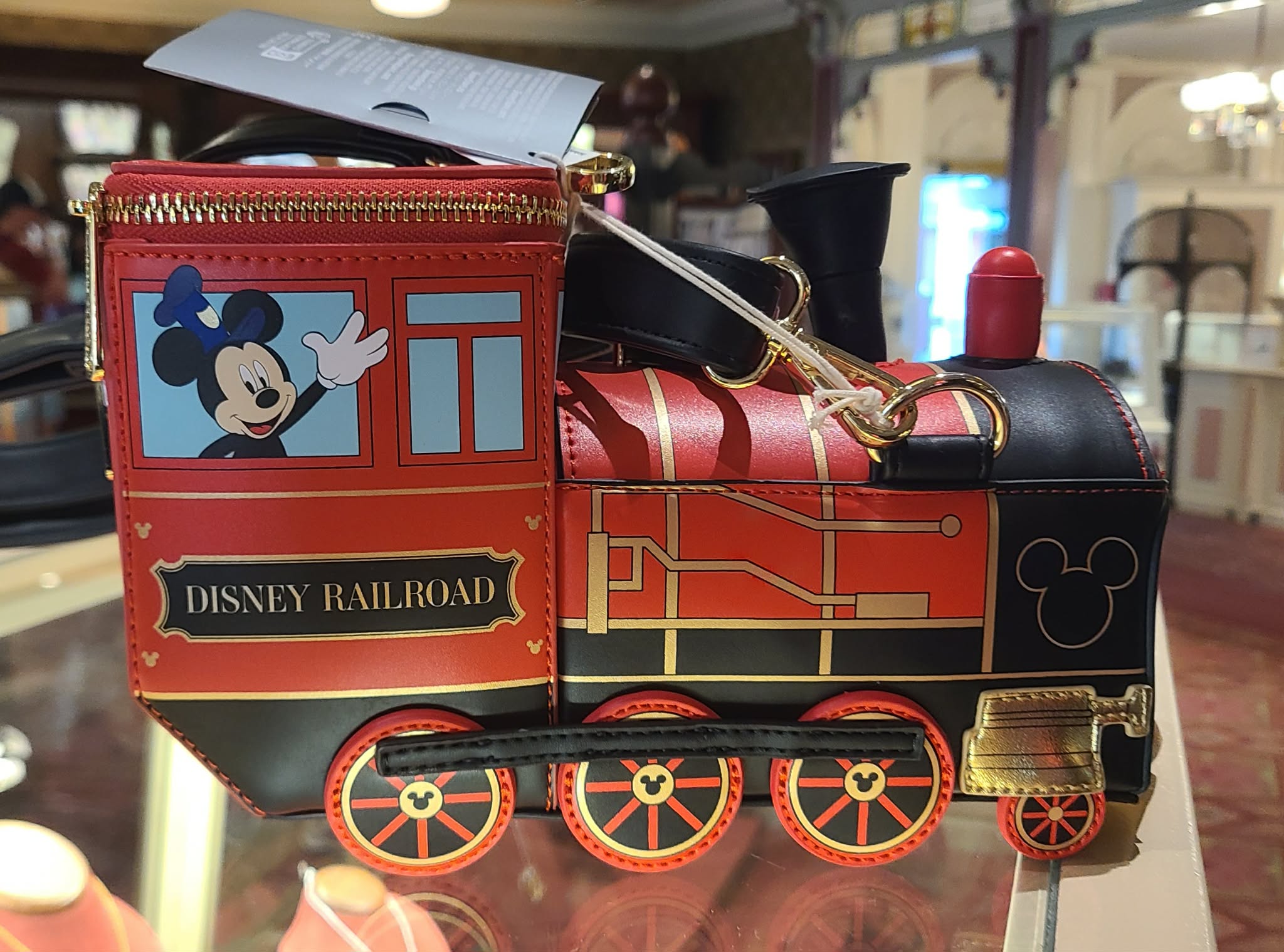 Disney Parks Light Up Railroad Purse