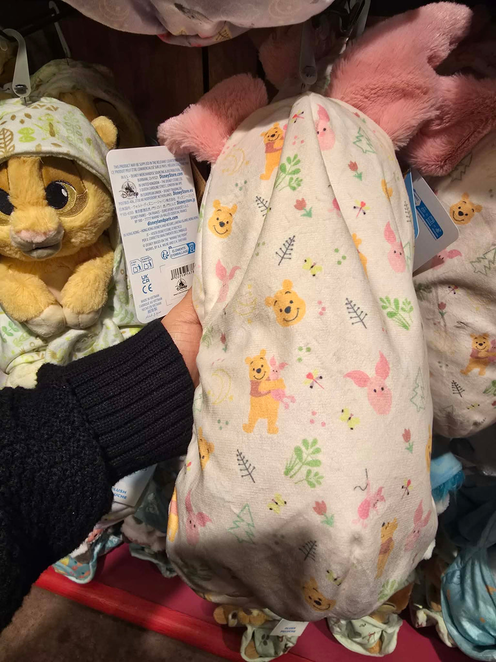 Disney Baby Piglet Swaddled Plush - Winnie the Pooh