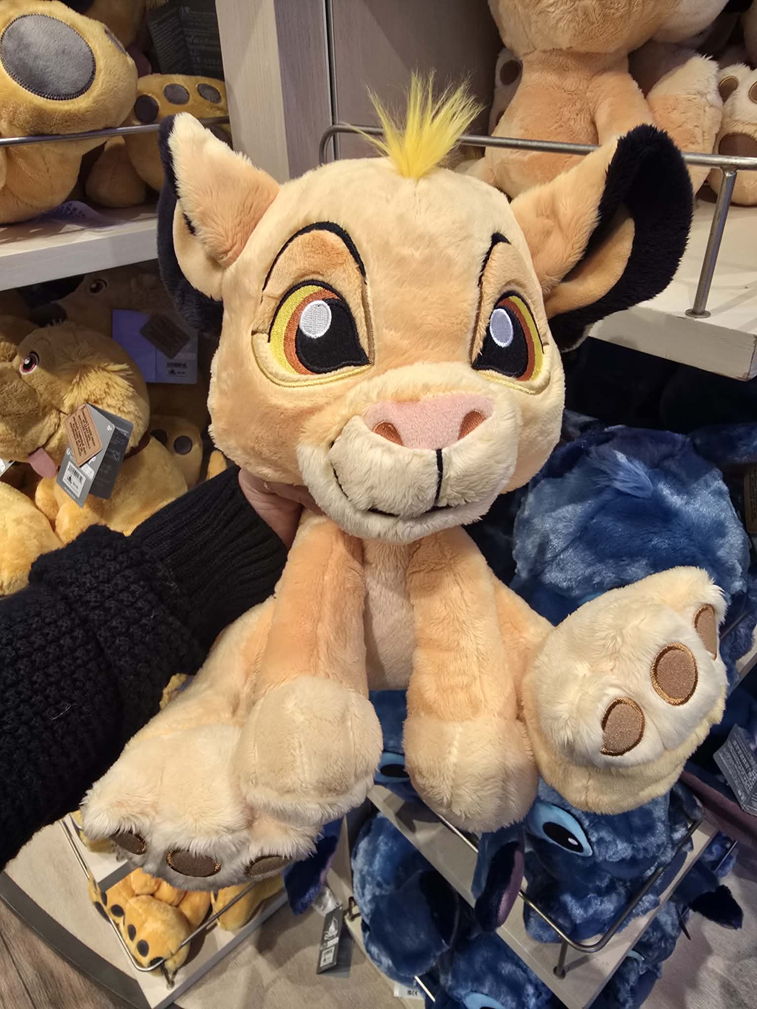 Simba Big Feet Disney Plush
