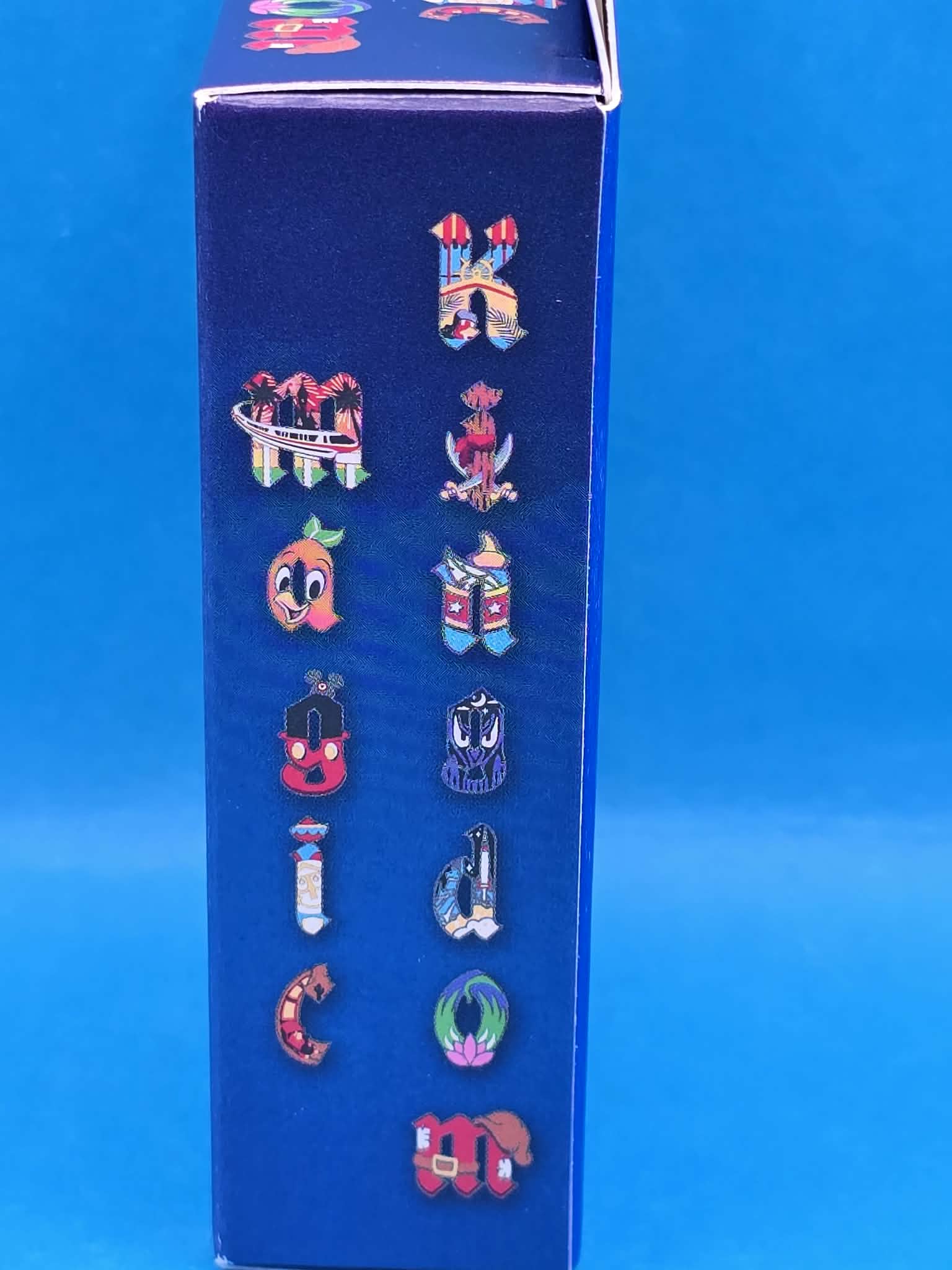 Magic Kingdom Alphabet Mystery Pin Set