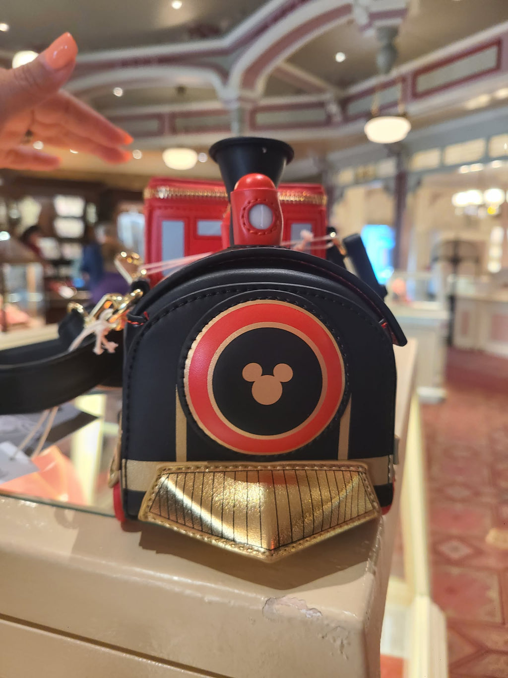 Disney Parks Light Up Railroad Purse