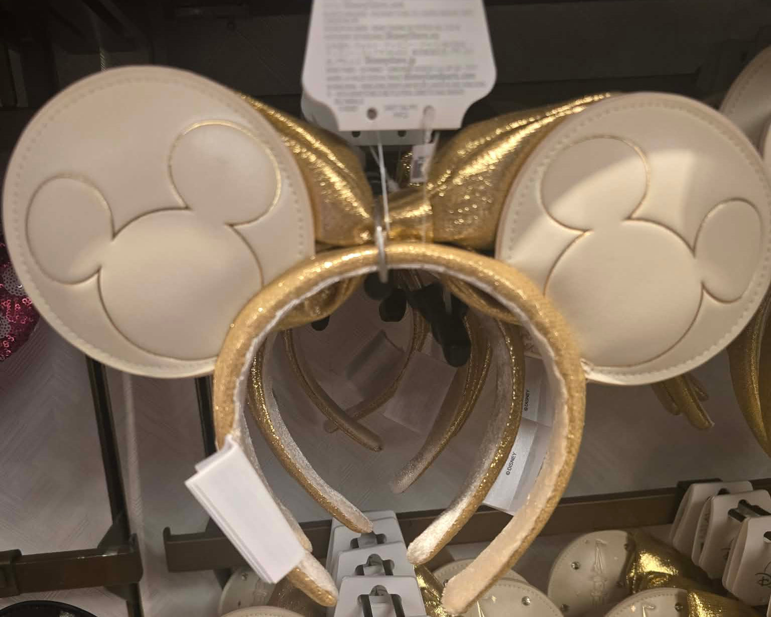Rhinestone Cinderella Castle Minnie Mouse Ears Headband