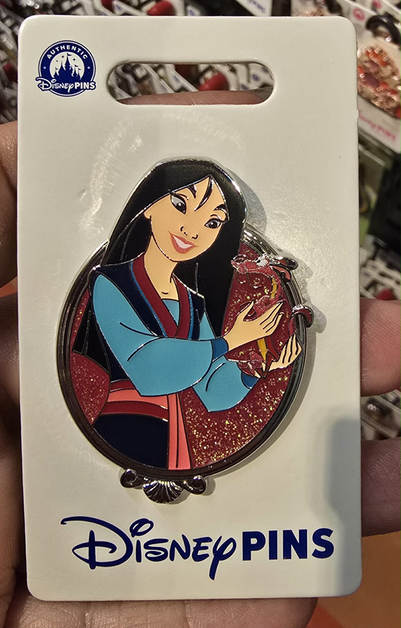 Mulan and Mushu Pin