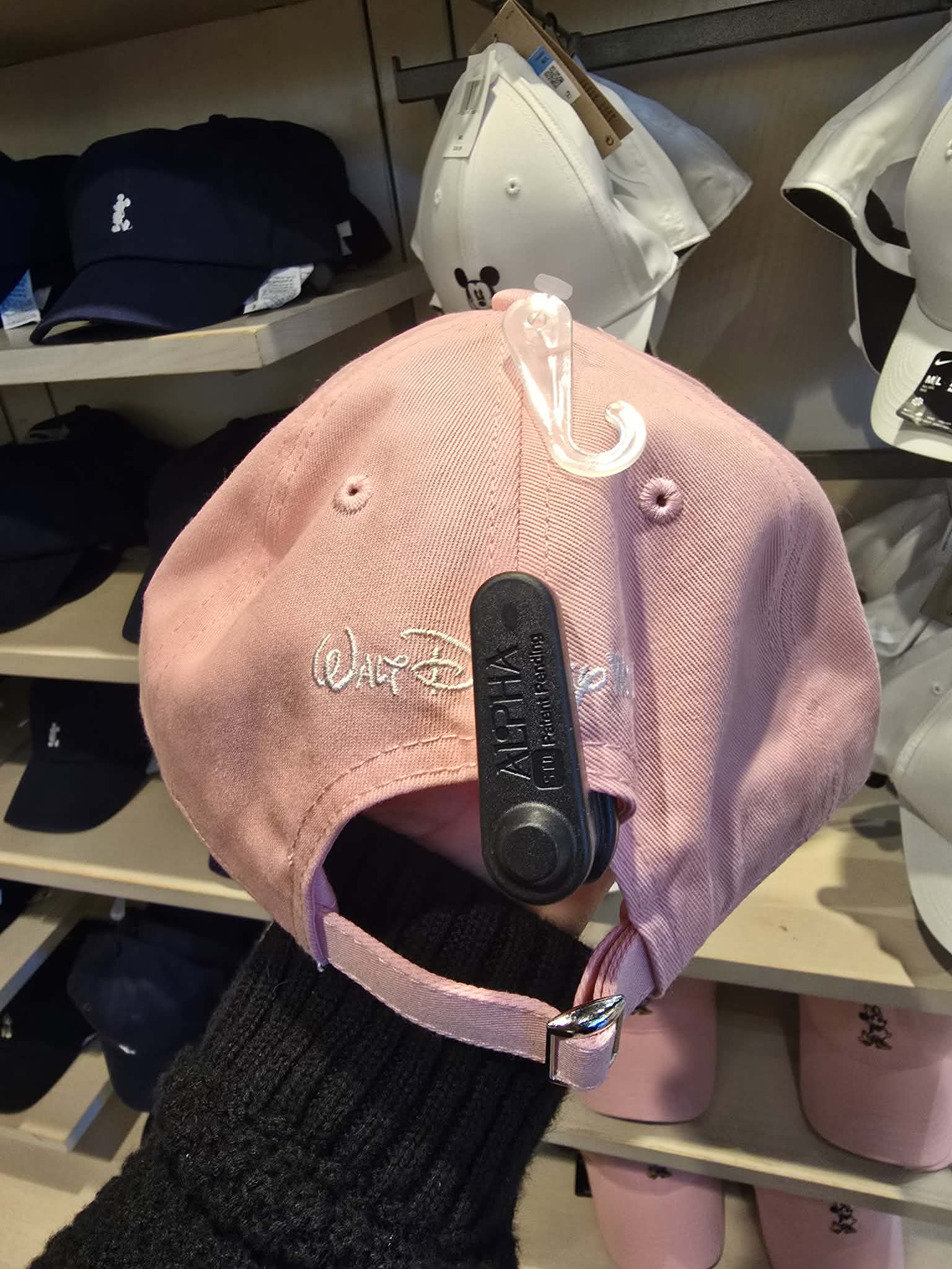 Disney Minnie Mouse Pink Baseball Cap