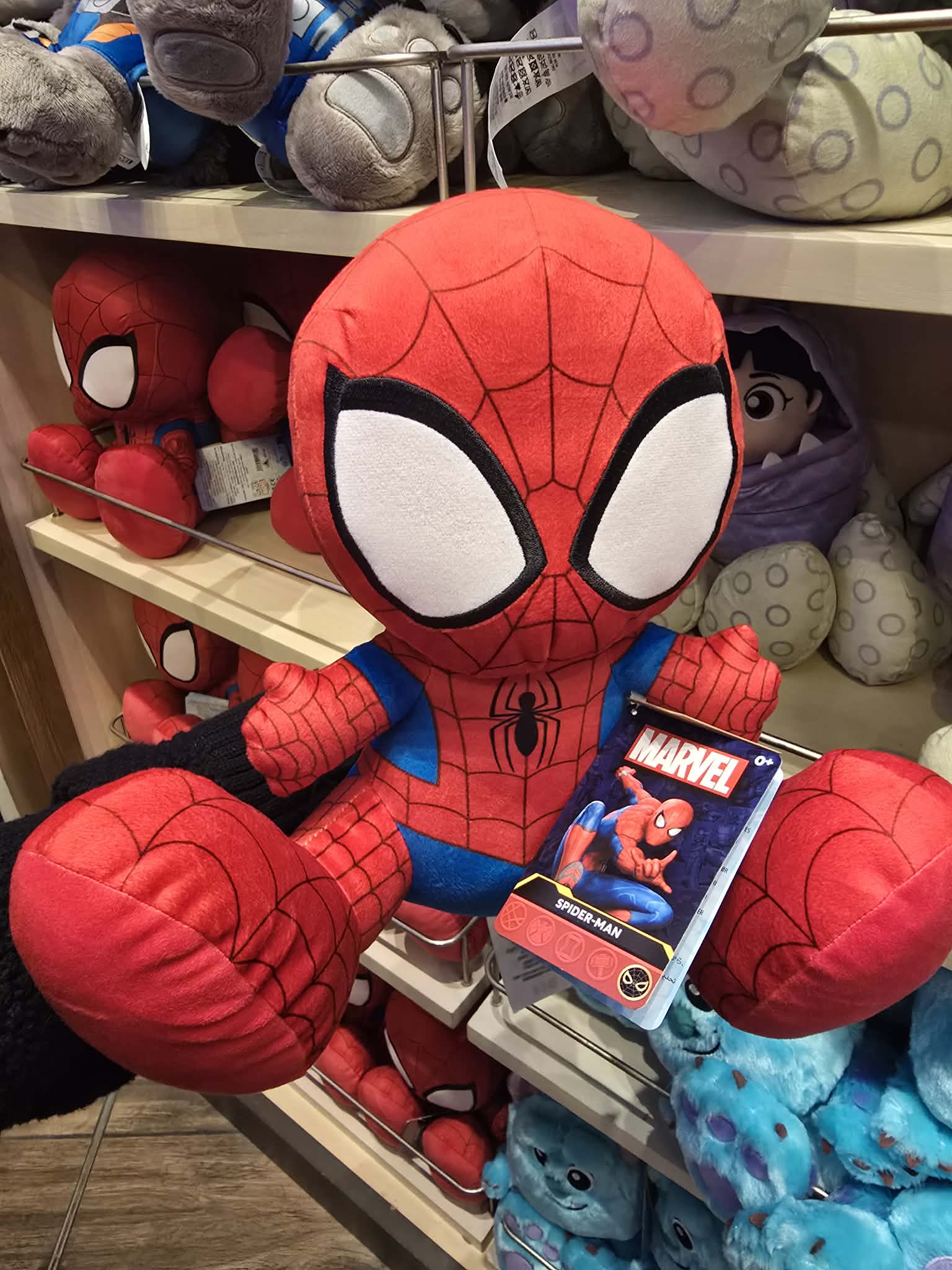 Spider-Man Big Feet Disney Plush