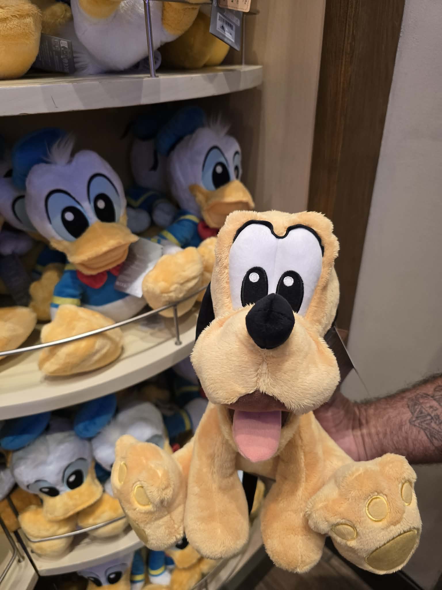 Pluto Big Feet Disney Plush