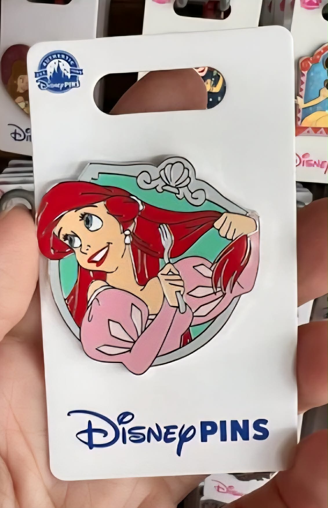 Ariel with Dinglehopper Disney Pin
