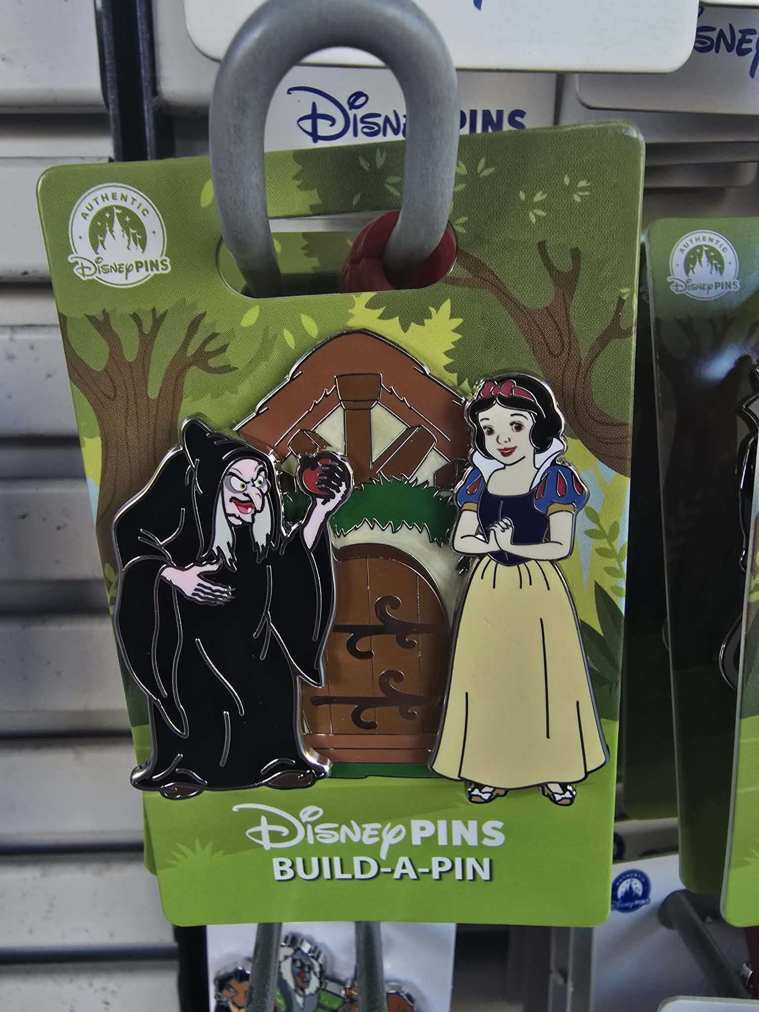 Old Hag & Snow White Build a Pin Disney Pin Set