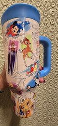 Walt Disney World Characters Metal Tumbler 40 oz.